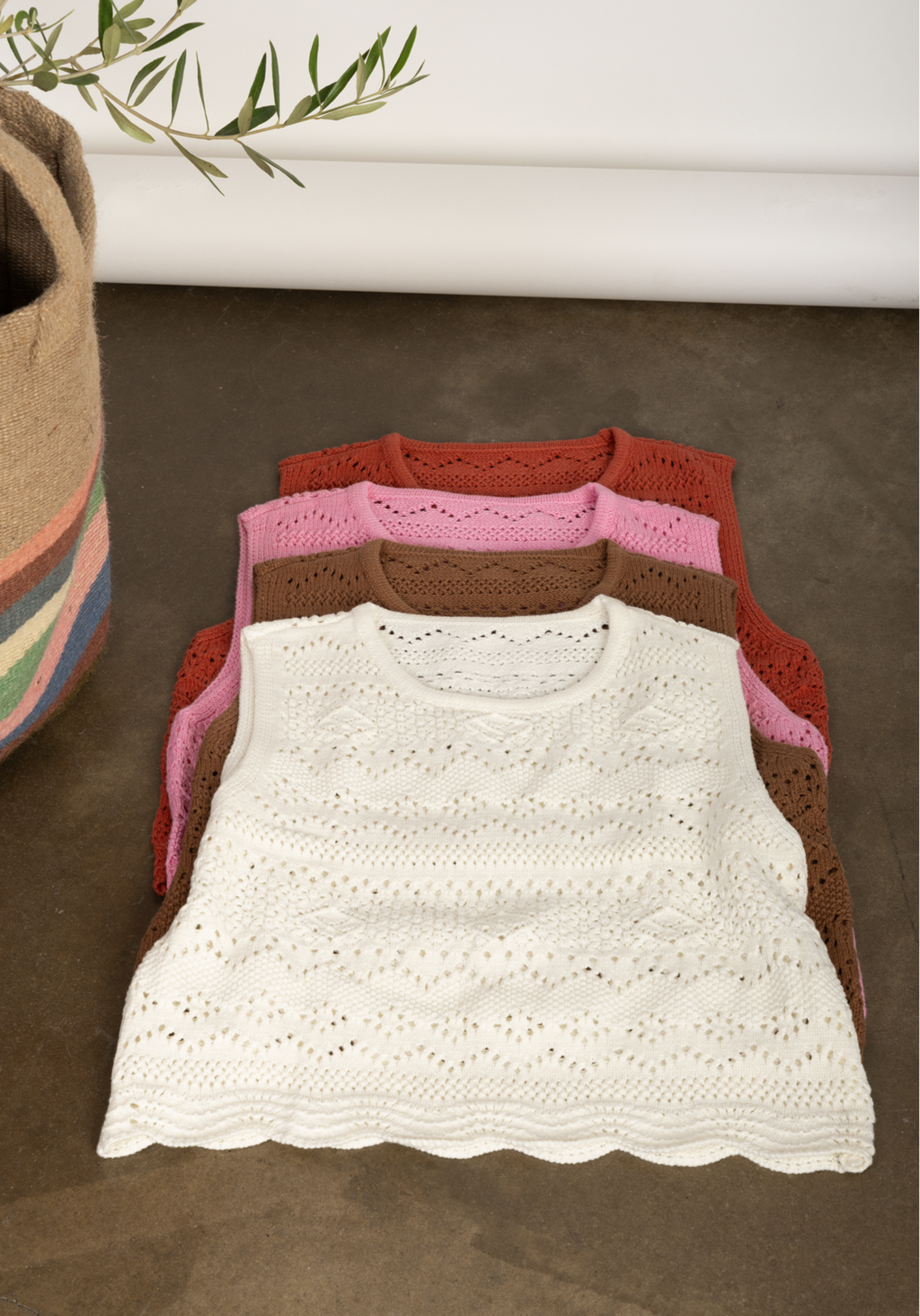 Crochet Sweater Tank