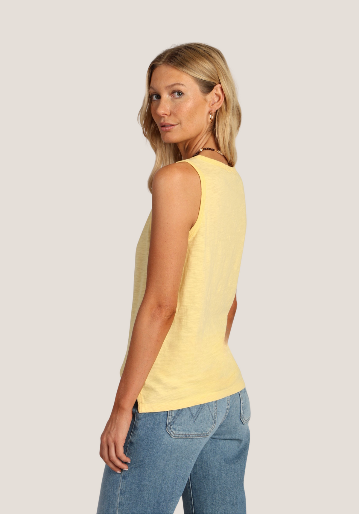 Modern Deep V-Sleeveless