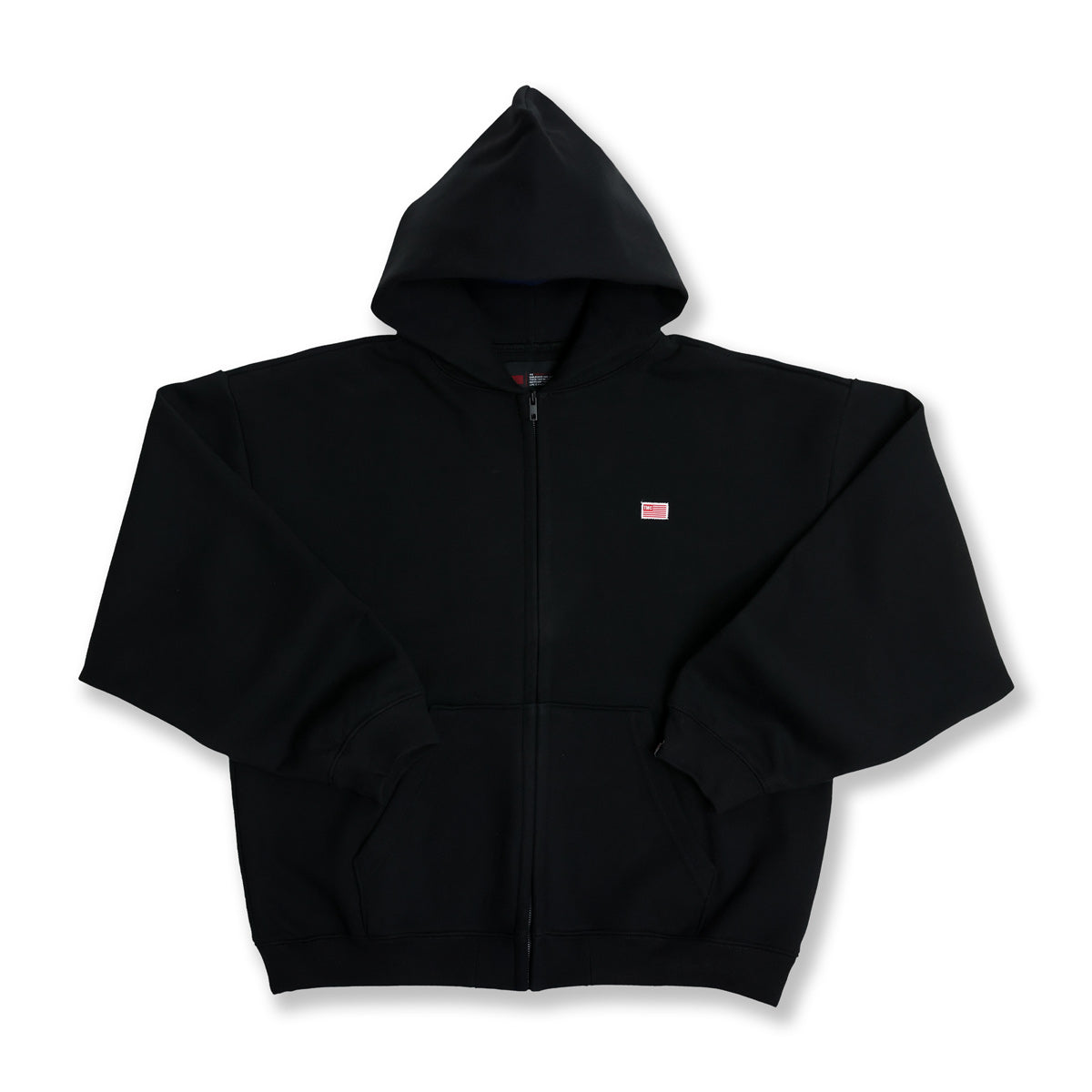 TMC Flag Zip-Up Hoodie - Black