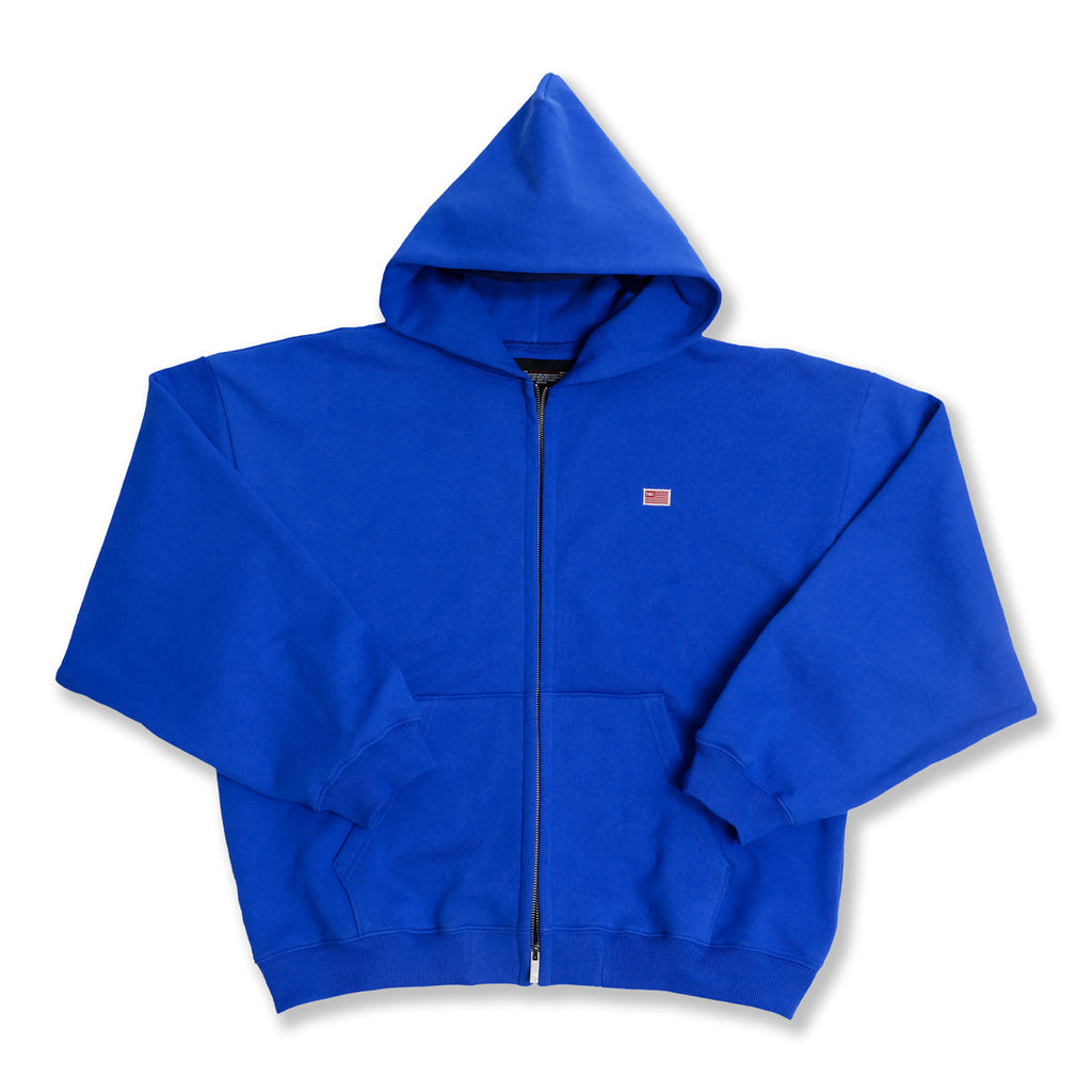 TMC Flag Zip-Up Hoodie - Royal